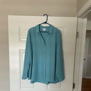 J.Jill xl turquoise tunic top